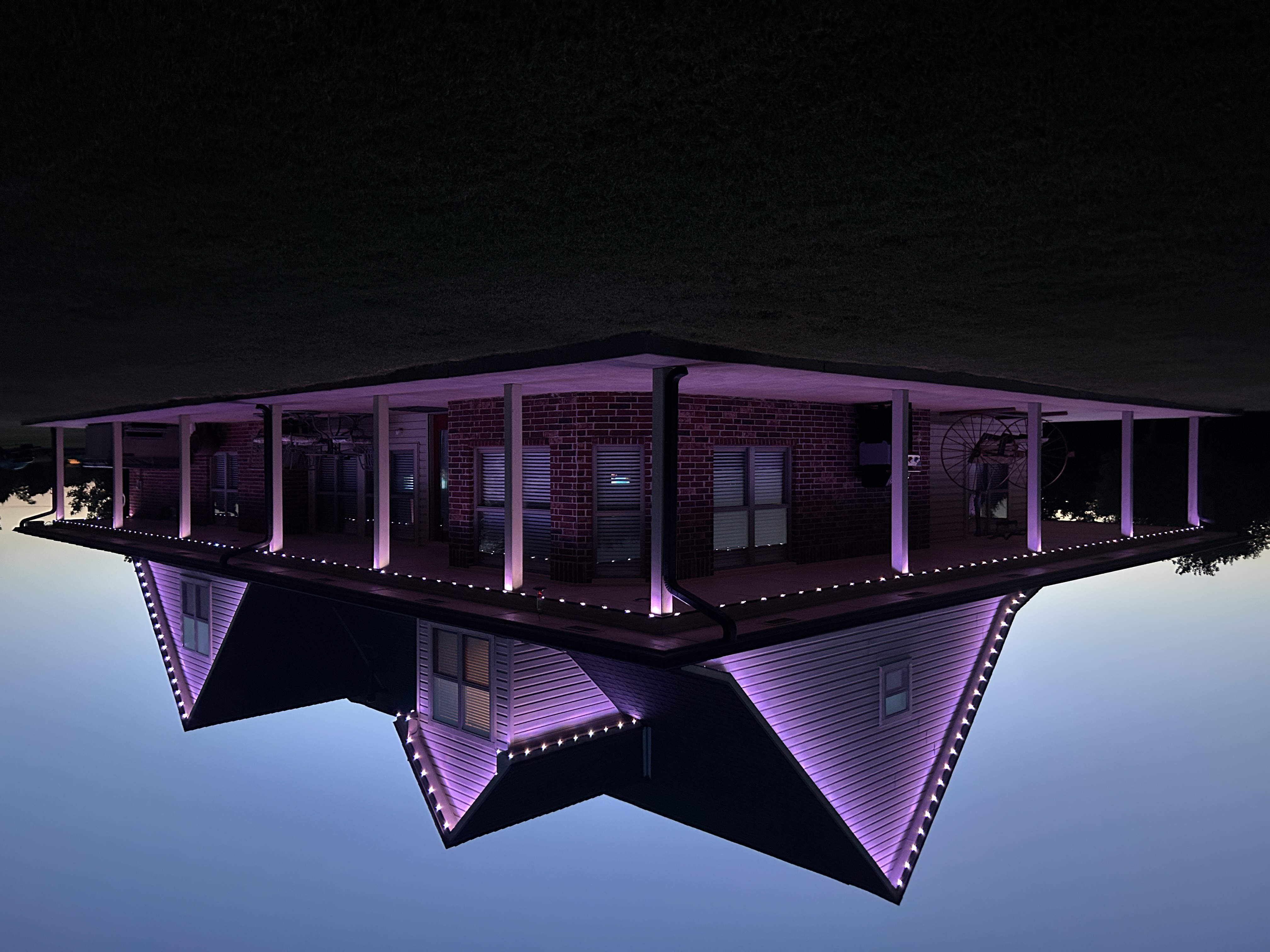 Bright white house lighting demo