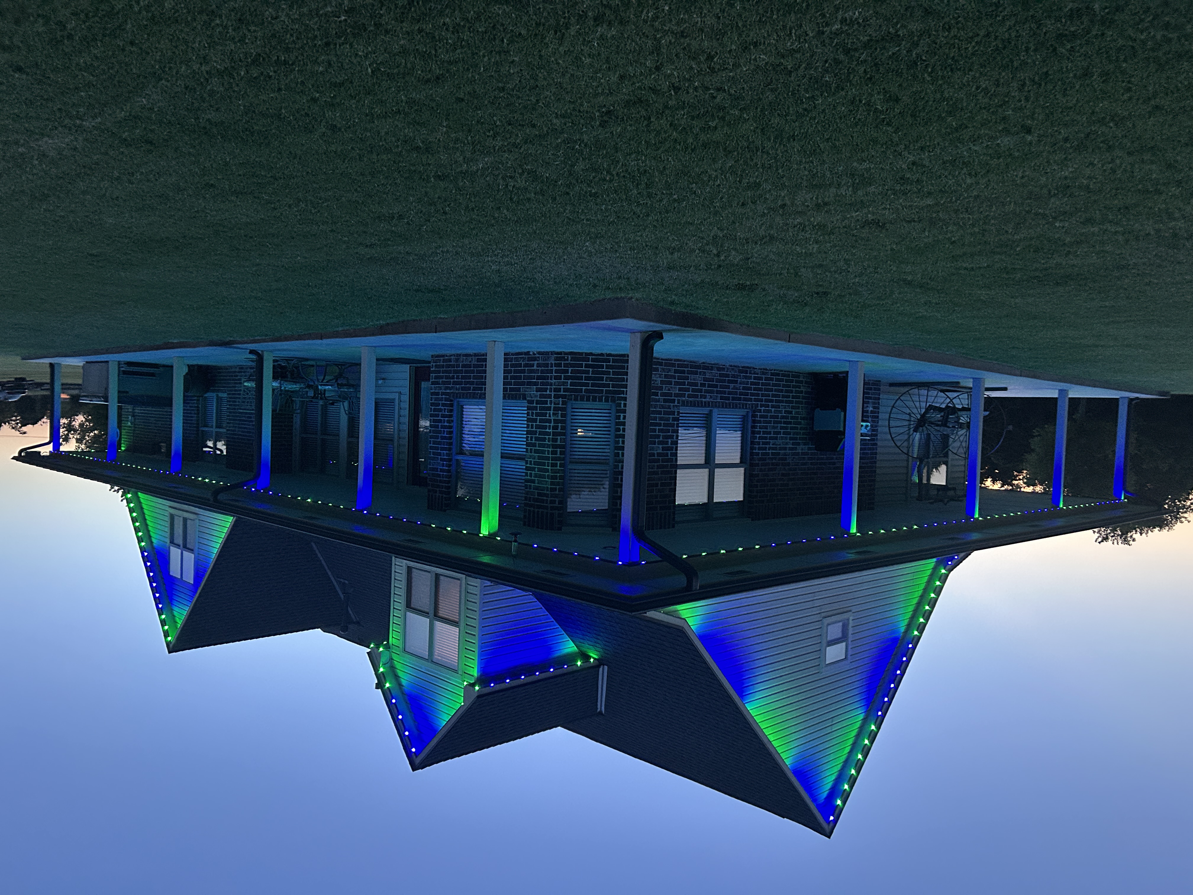 Earth day house lighting demo